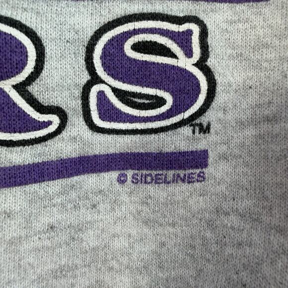 Vintage Mens XL 90s LSU Tigers Sweatshirt Crew Neck Pullover College Football - Picture 4 of 9